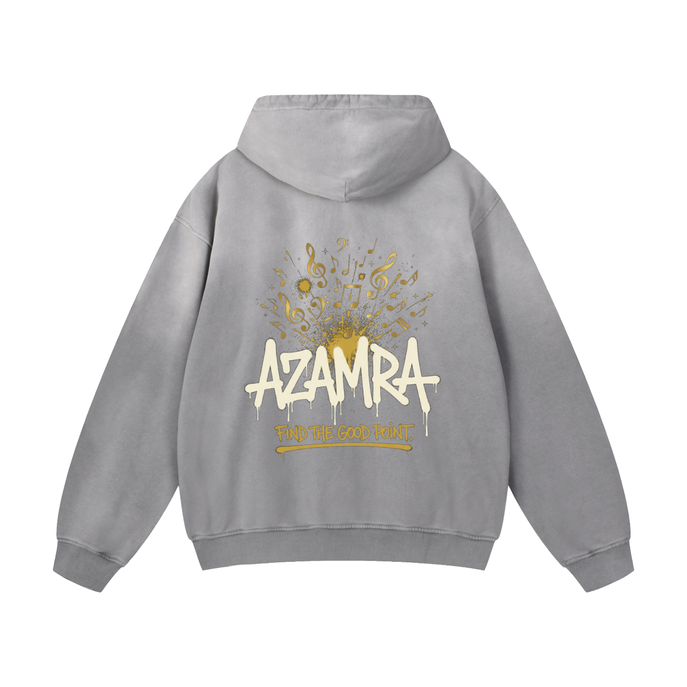 EMETH™ AZAMRA 148 — Hoodie - Gris / S - EMETH