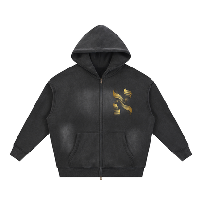 zip,hoodie,aleph,homme