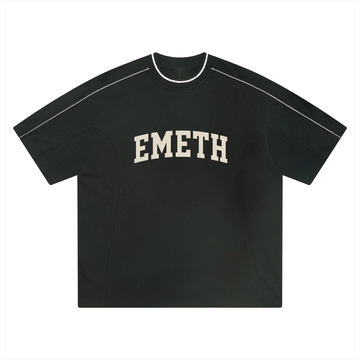 EMETH T-shirt Raglan Premium 195 g/m² – Signature Collegiate