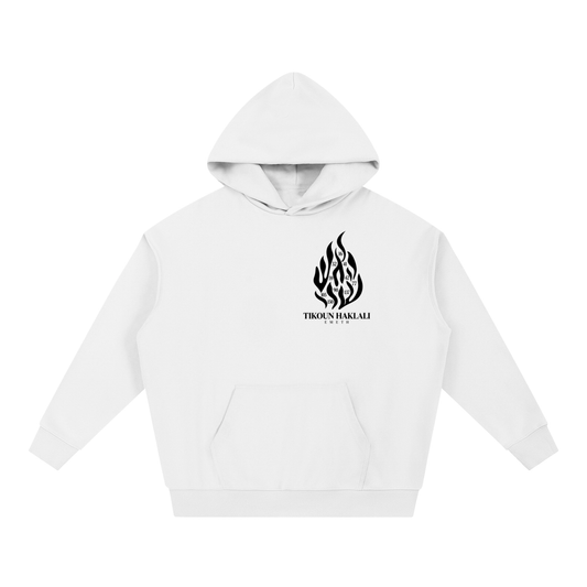 EMETH Tikoun Haklali | Hoodie Blanc Heavyweight 430g