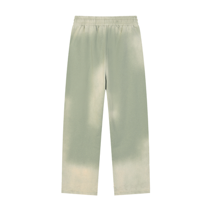 EMETH™ Jogger Sun Fade Bords Bruts | Straight Oversize