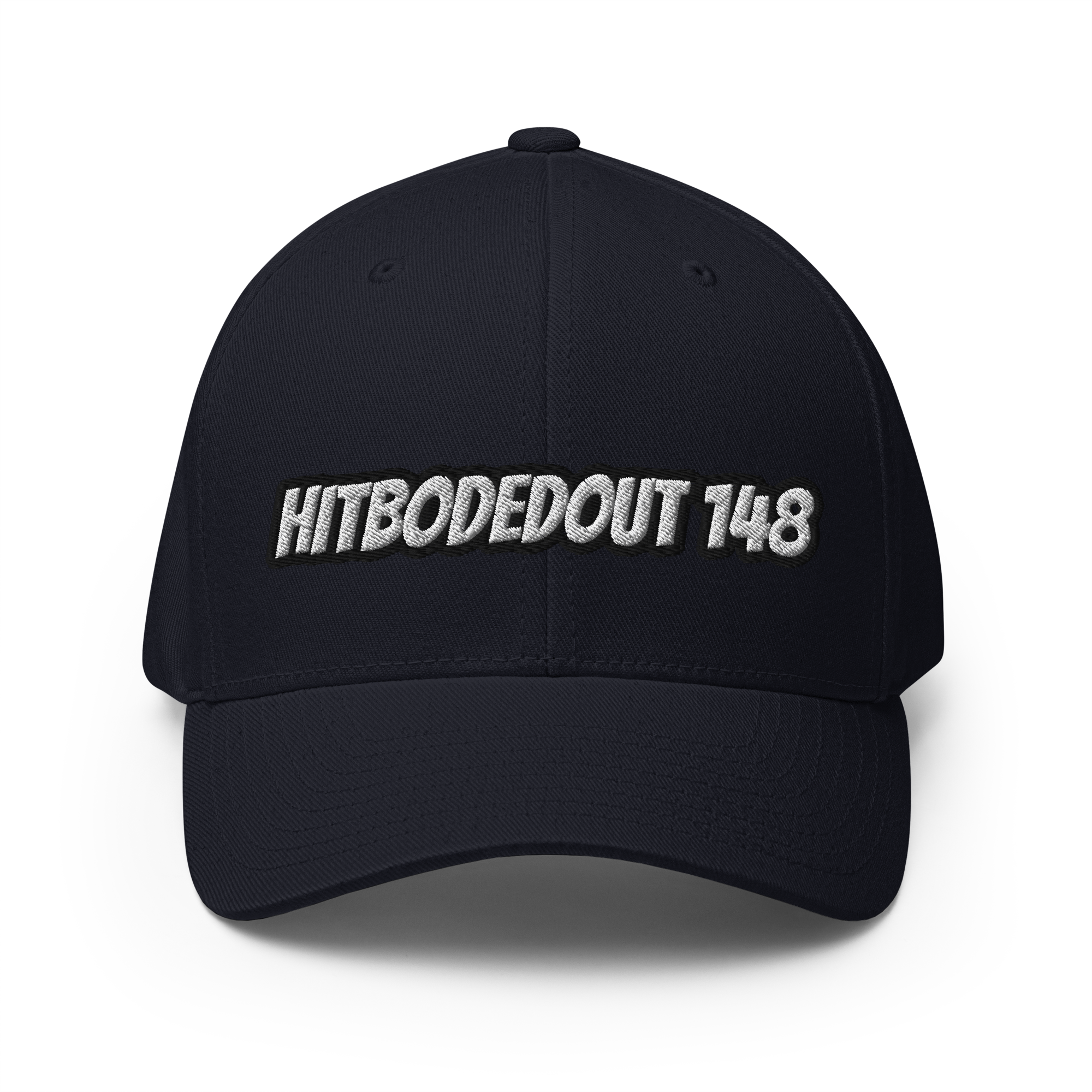 EMETH™ 148 HITBODEDOUT — Casquette Brodée - Bleu Marine Foncé / S/M - EMETH