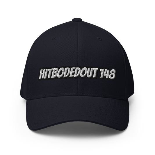 EMETH™ 148 HITBODEDOUT — Casquette Brodée - Bleu Marine Foncé / S/M - EMETH