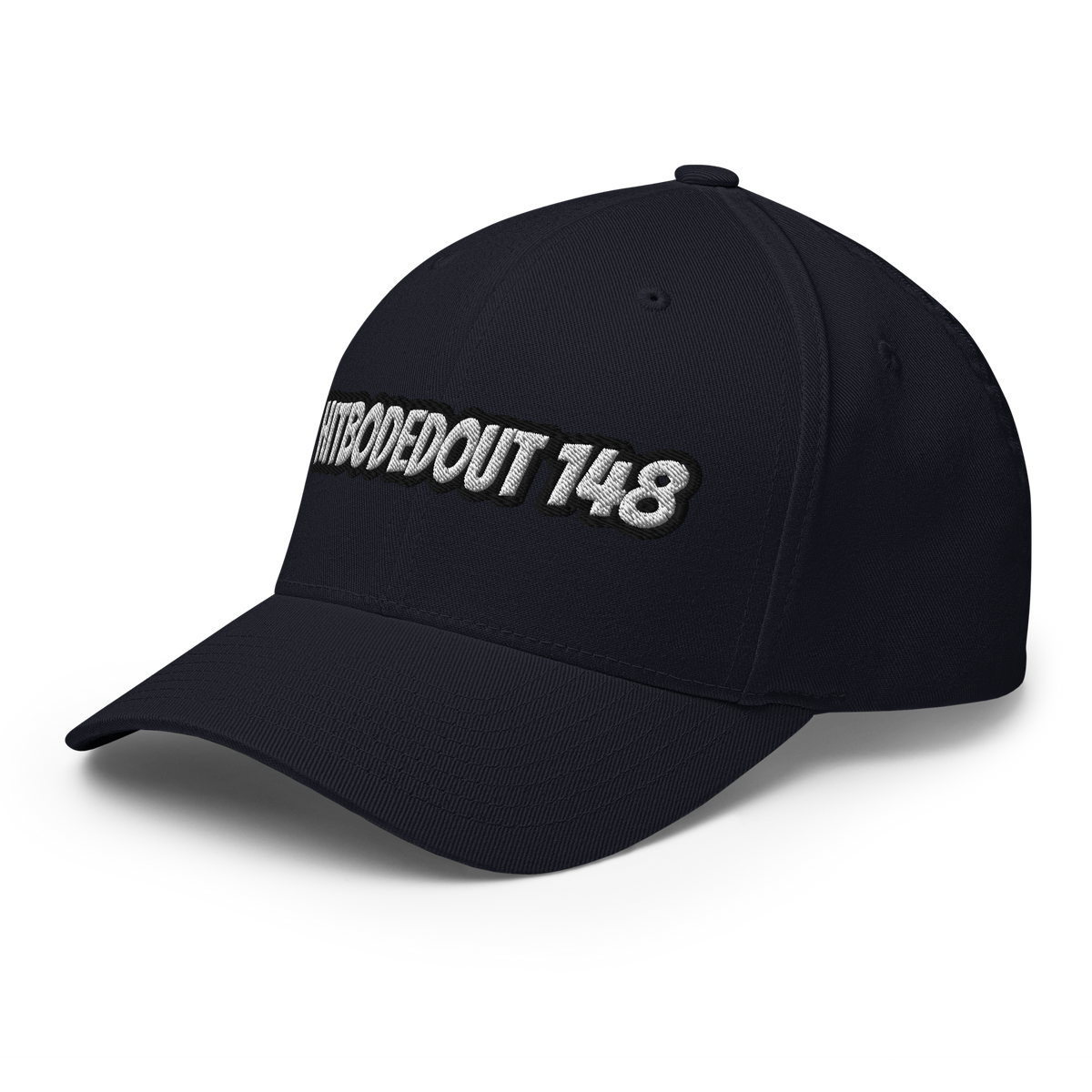 EMETH™ 148 HITBODEDOUT — Casquette Brodée - Bleu Marine Foncé / S/M - EMETH