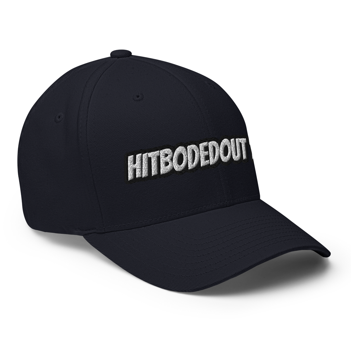 EMETH™ 148 HITBODEDOUT — Casquette Brodée - Bleu Marine Foncé / S/M - EMETH