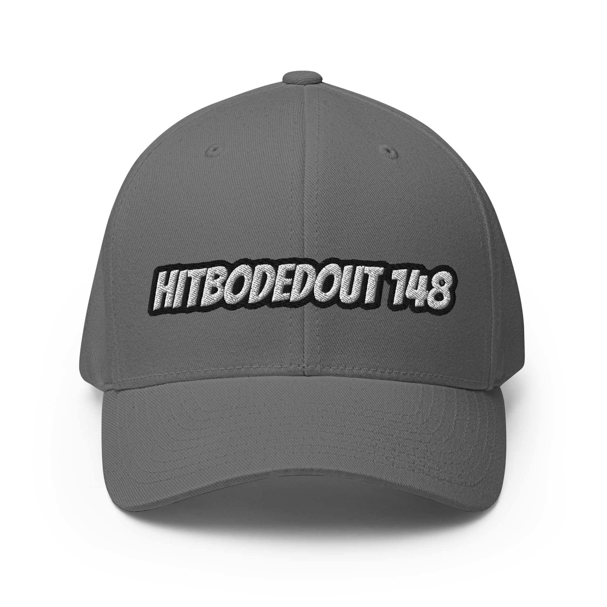 EMETH™ 148 HITBODEDOUT — Casquette Brodée - Gris / S/M - EMETH