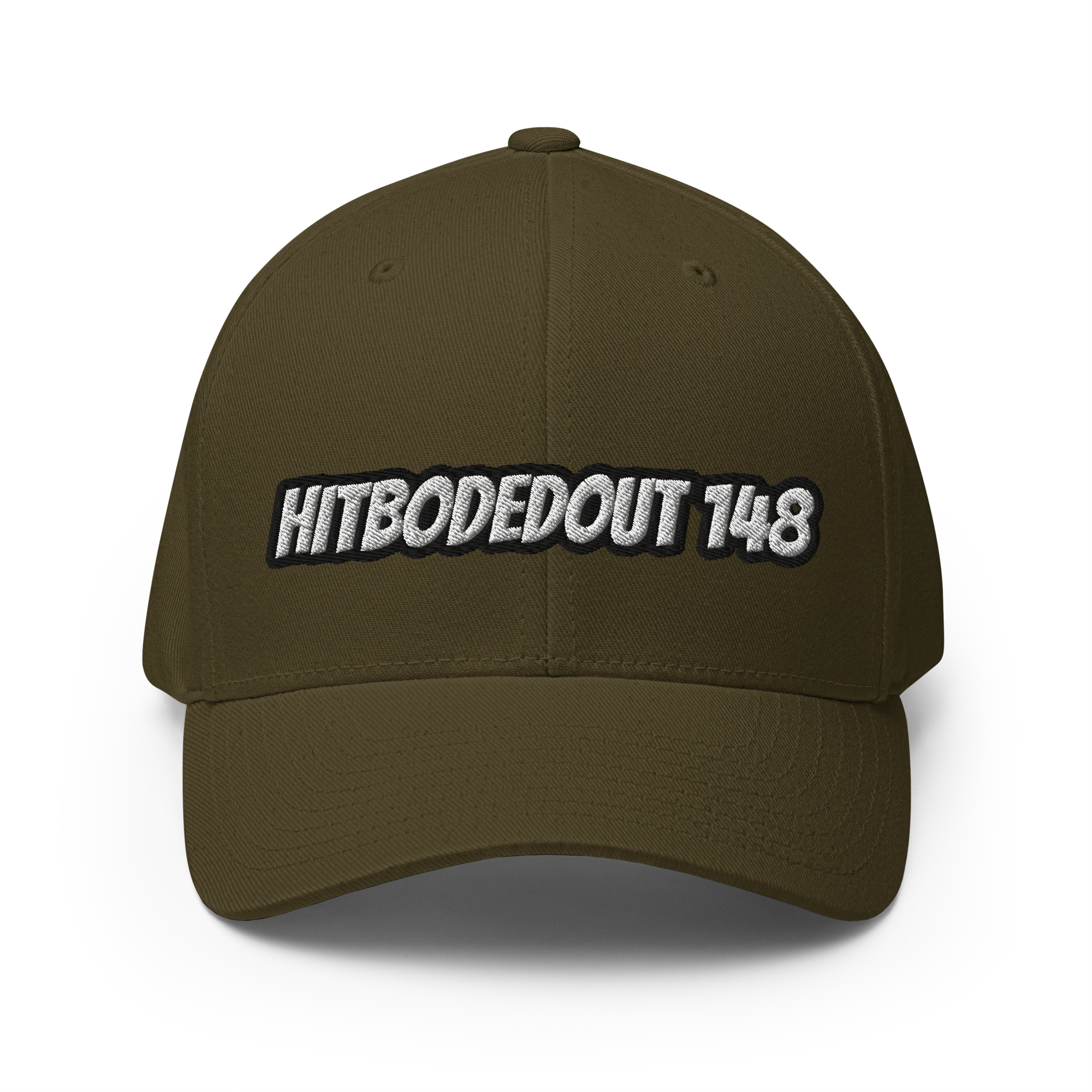 EMETH™ 148 HITBODEDOUT — Casquette Brodée - Olive / S/M - EMETH