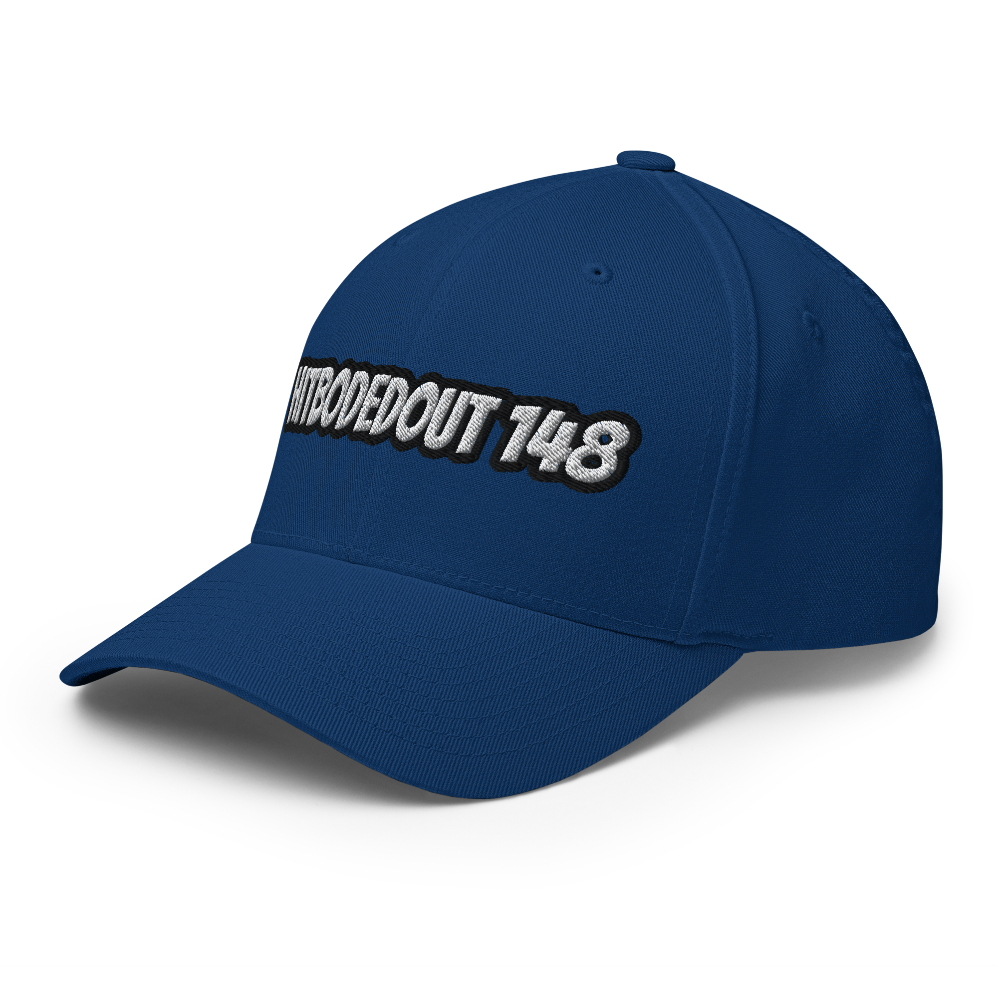 EMETH™ 148 HITBODEDOUT — Casquette Brodée - Bleu Marine Foncé / S/M - EMETH