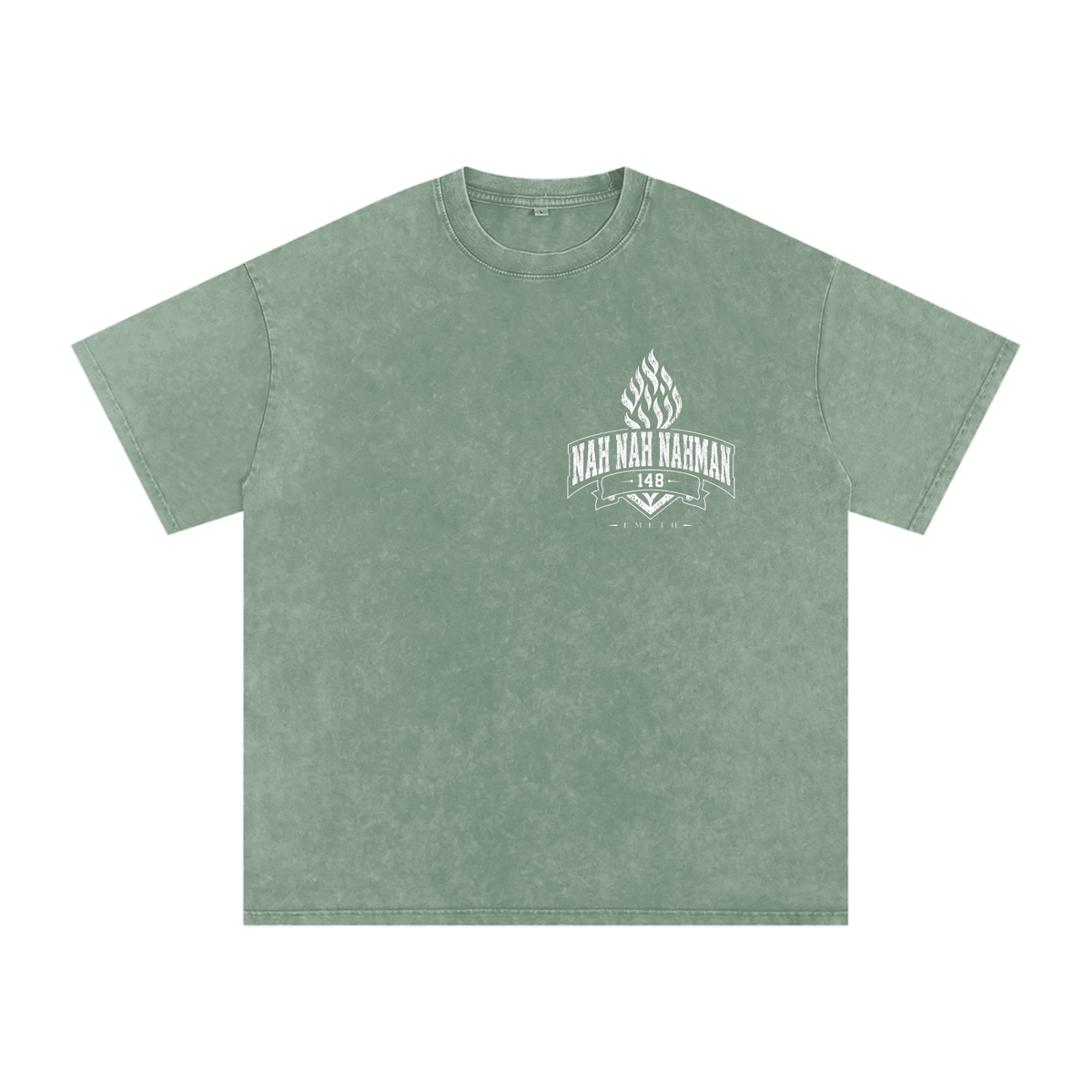 EMETH NAH NAH NAHMAN | T-shirt Snow Wash