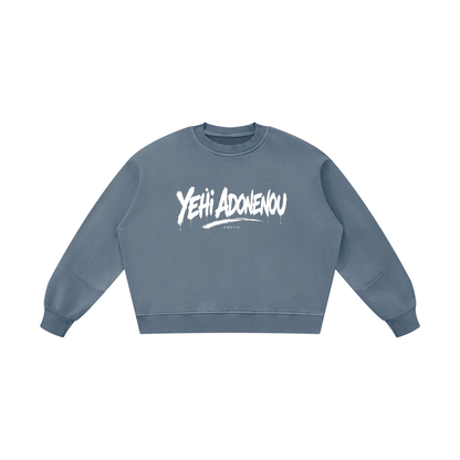 EMETH 770 Yehi Adonénou | Sweat Col Rond Boxy