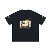 EMETH™ EMOUNA — T-Shirt Faith Never Falls - Noir / S - EMETH