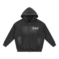 EMETH™ ECHAD — Hoodie Zippé - Noir / S - EMETH
