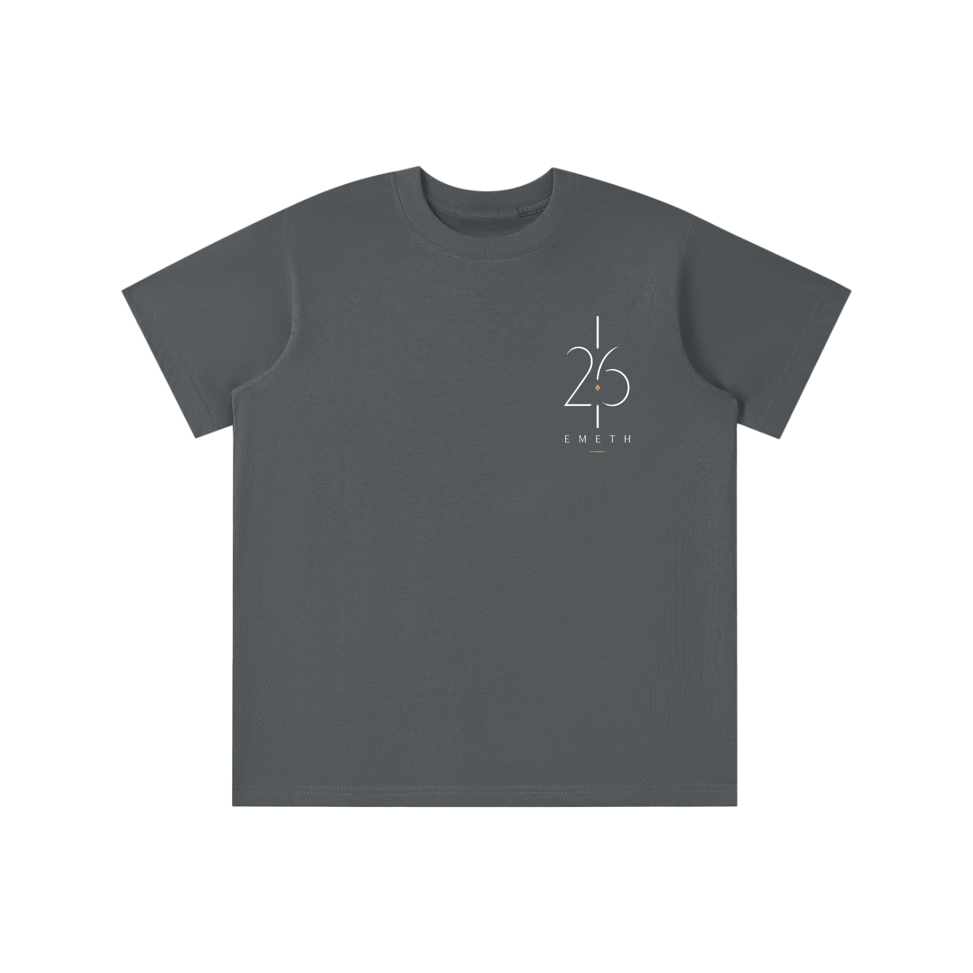 T-shirt Enfant 26 Signature – 100 % Coton | EMETH Kids