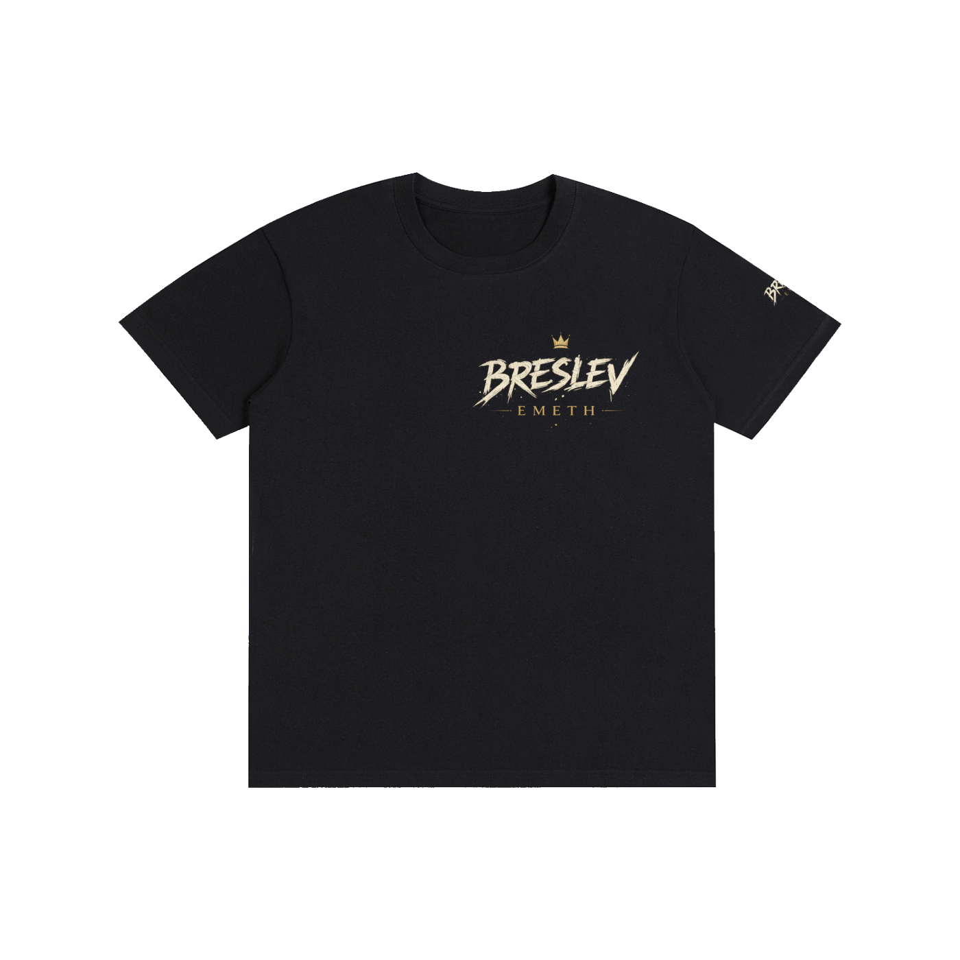EMETH Breslev Crown Tee - Noir / M - EMETH