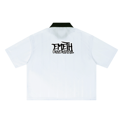 EMETH™ Essentials — Polo Oversize - Noir / S - EMETH