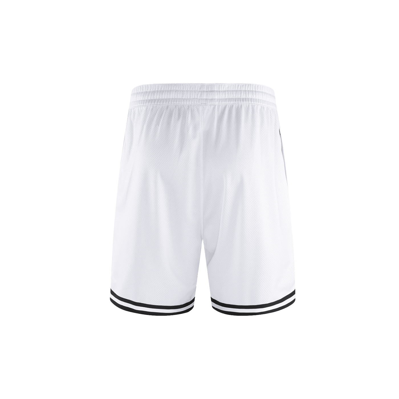 EMETH 26 Mesh Basketball Shorts Blanc – Short Premium Homme