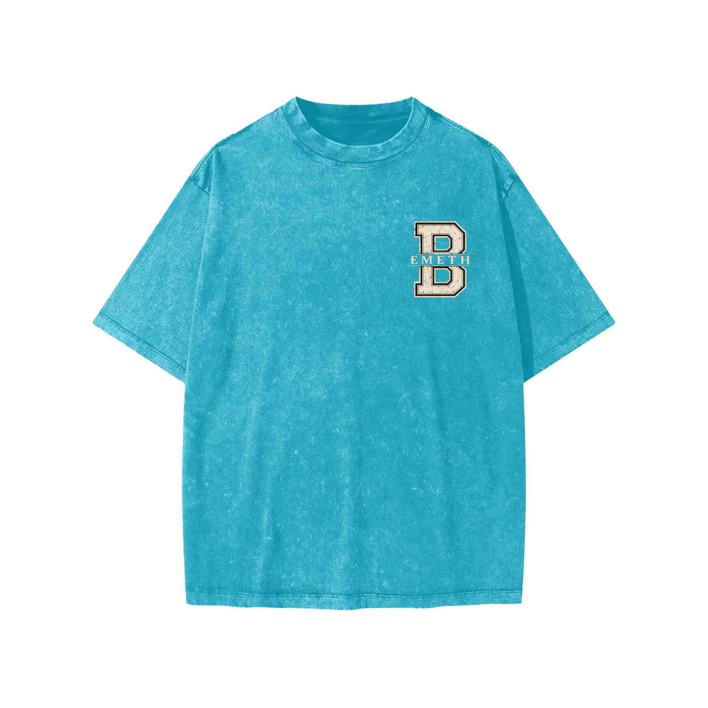 T-shirt Enfant Snow Washed Varsity B – 270 GSM | EMETH Kids