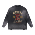 EMETH Emouna Faith First | Sweat Col Rond Distressed