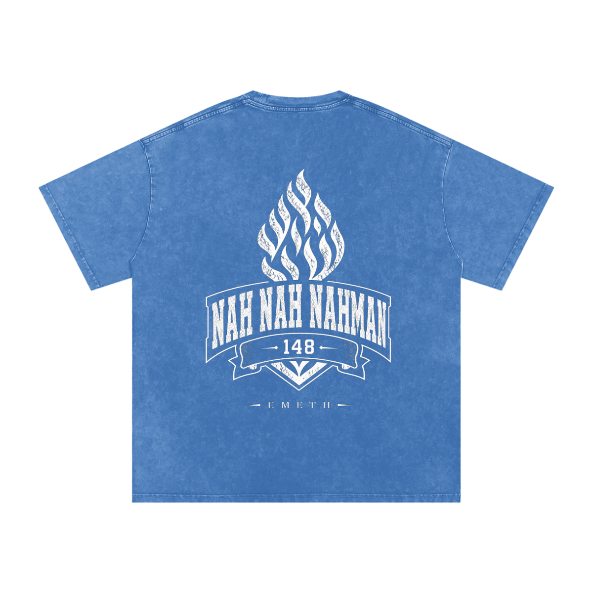 EMETH NAH NAH NAHMAN | T-shirt Snow Wash