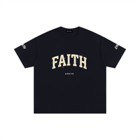 EMETH™ EMOUNA — T-Shirt Faith Never Falls - Noir / S - EMETH