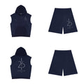 EMETH 26 Performance | Ensemble Hoodie Sans Manches + Short Mesh