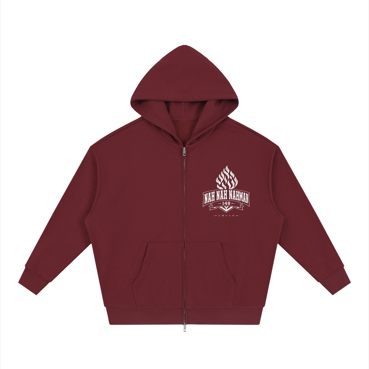 EMETH Na Nach Nahman | Hoodie Zippé