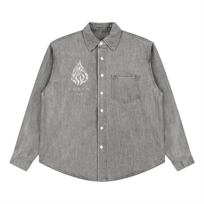 EMETH NAH NAH NAHMAN | Chemise Denim Vintage Wash