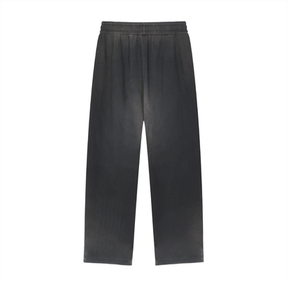 EMETH™ Jogger Sun Fade Bords Bruts | Straight Oversize