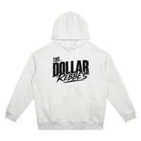EMETH DOLLAR REBBE'S hoodie oversize gris chine devant