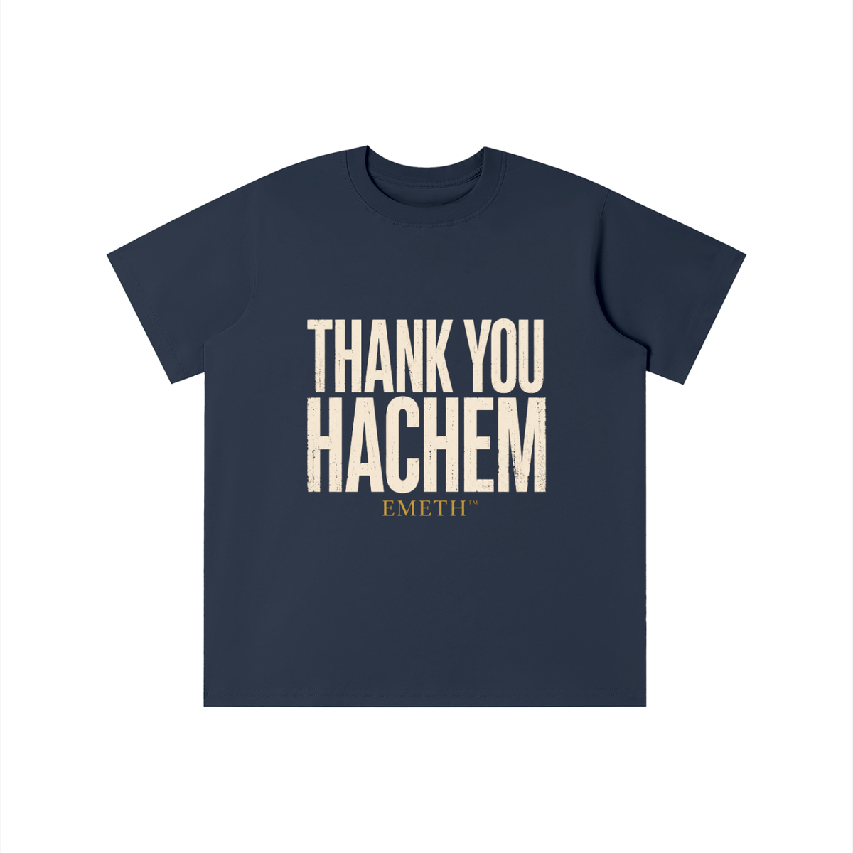 T-shirt Enfant THANK YOU HACHEM – 100 % Coton | EMETH Kids