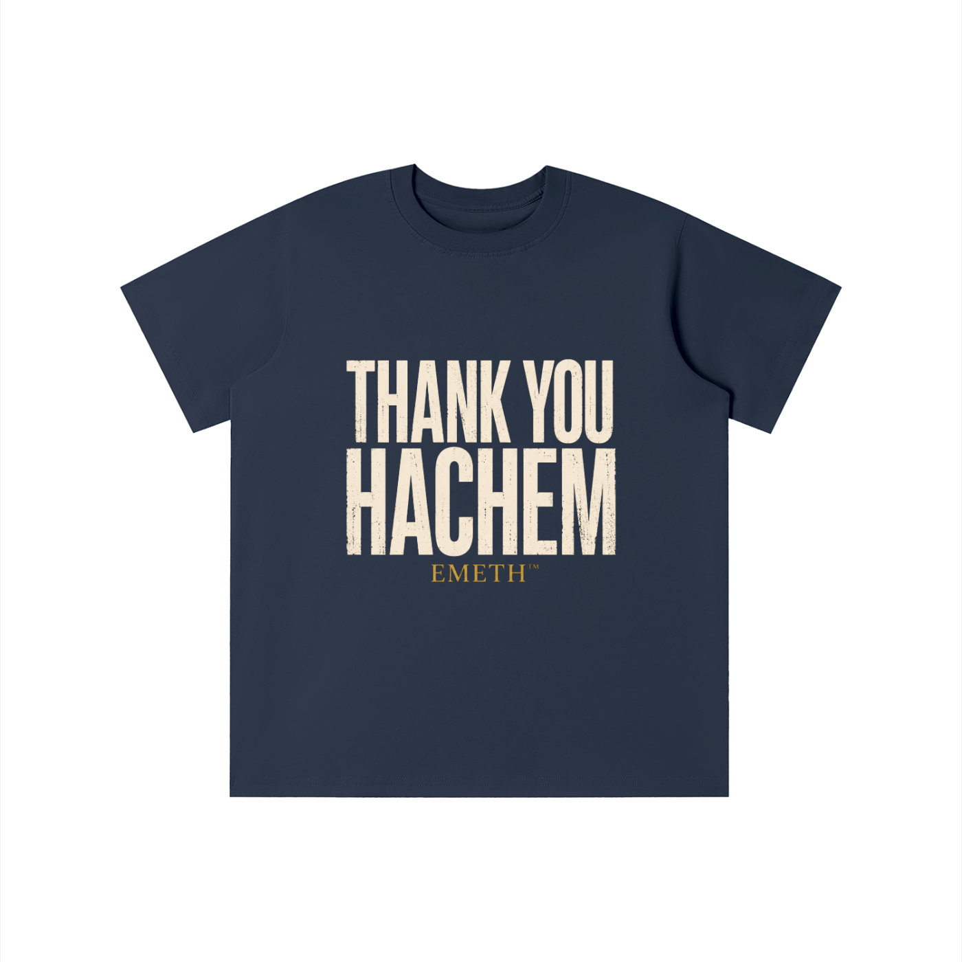 T-shirt Enfant THANK YOU HACHEM – 100 % Coton | EMETH Kids