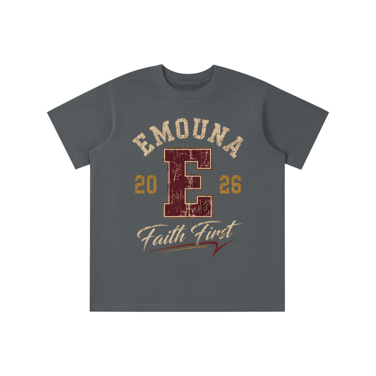 T-shirt Enfant EMOUNA 2026 – 100 % Coton | EMETH Kids