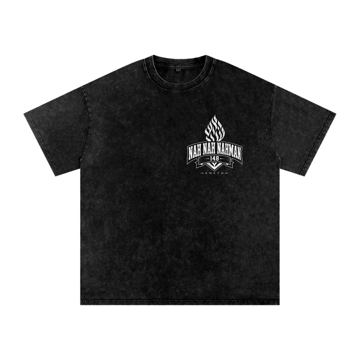 EMETH NAH NAH NAHMAN | T-shirt Snow Wash
