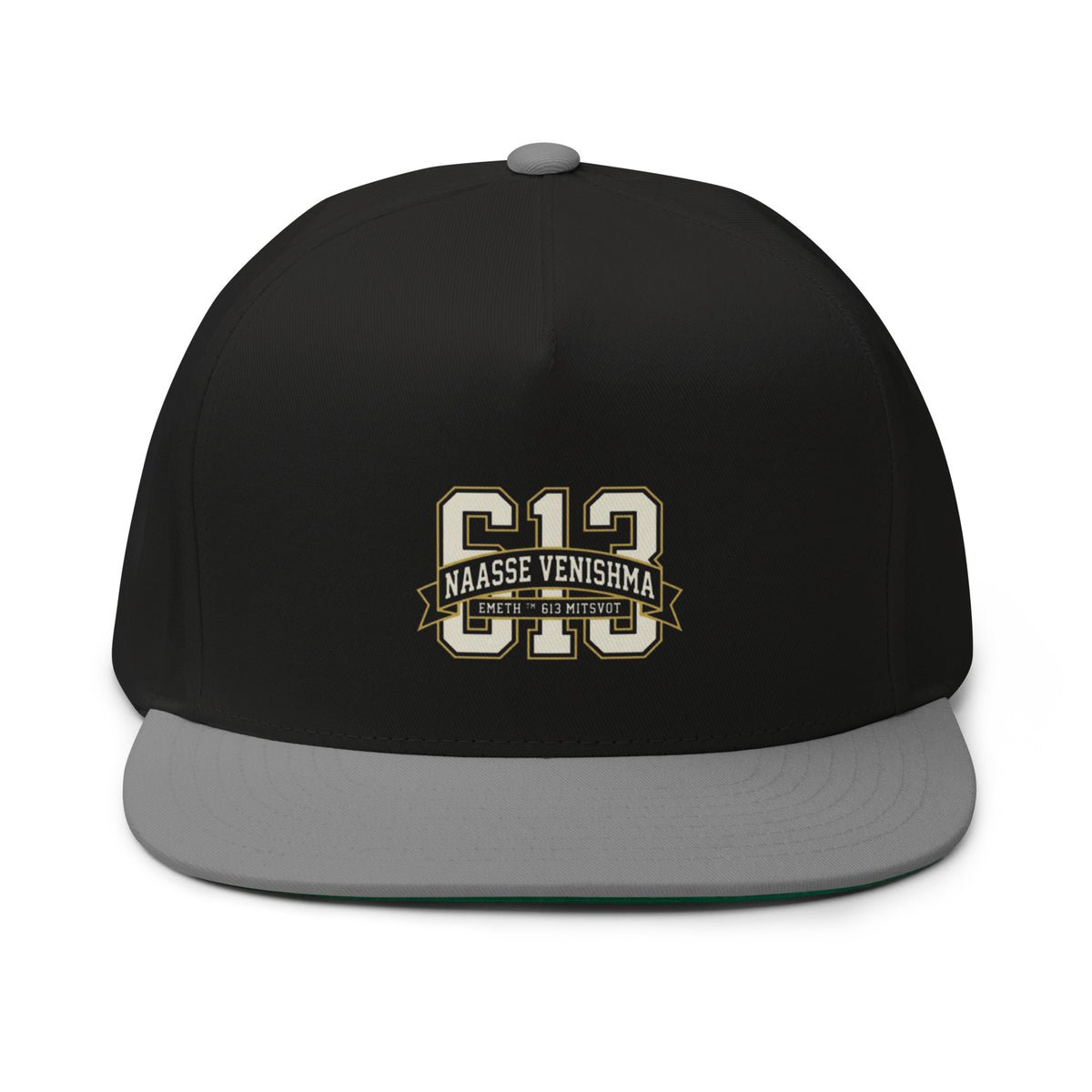 EMETH™ 613 — Casquette Snapback - Noir / Gris - EMETH