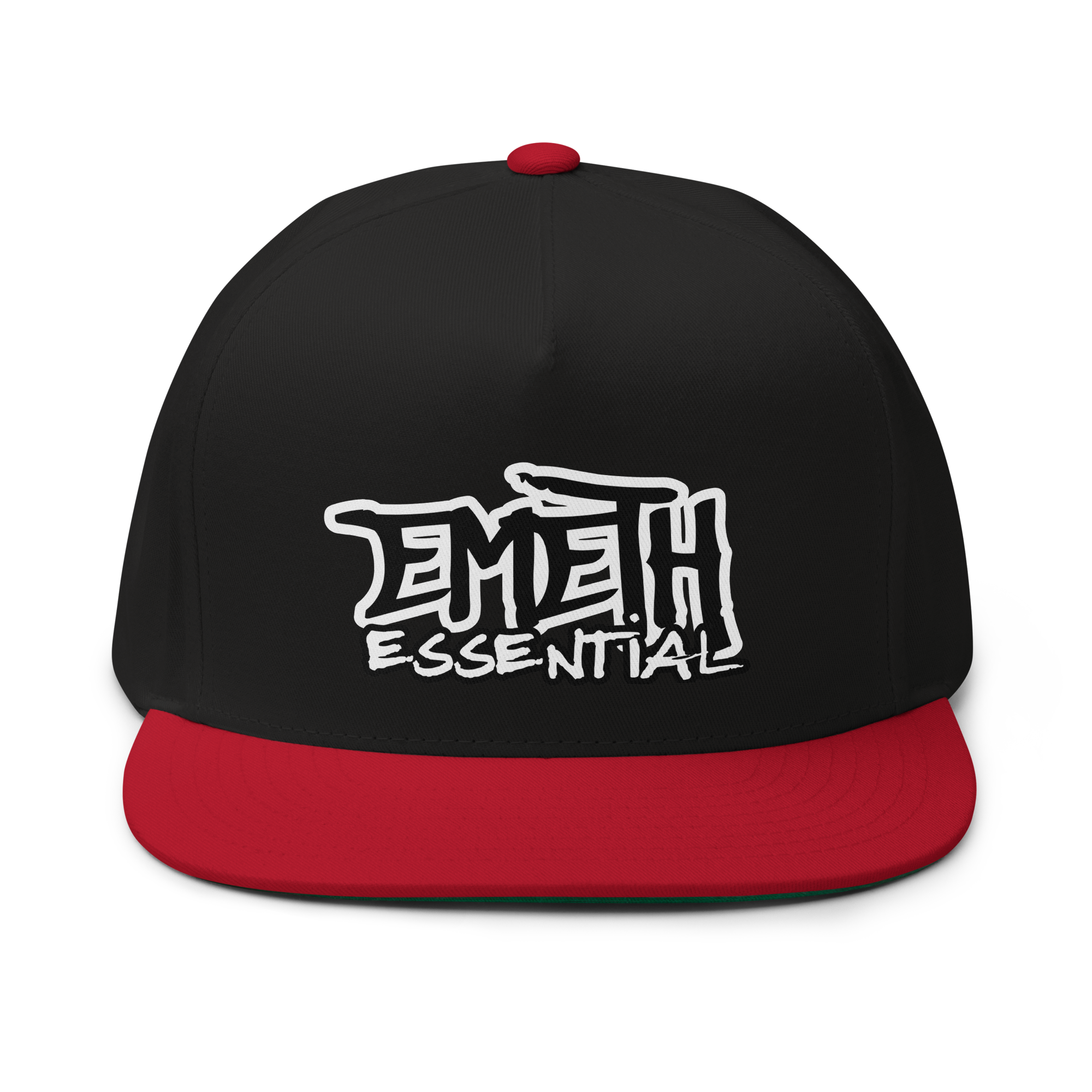 EMETH™ Essentials — Casquette - Noir / Rouge - EMETH