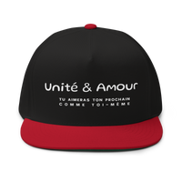 EMETH™ Unité & Amour Premium Cap - Noir / Rouge - EMETH