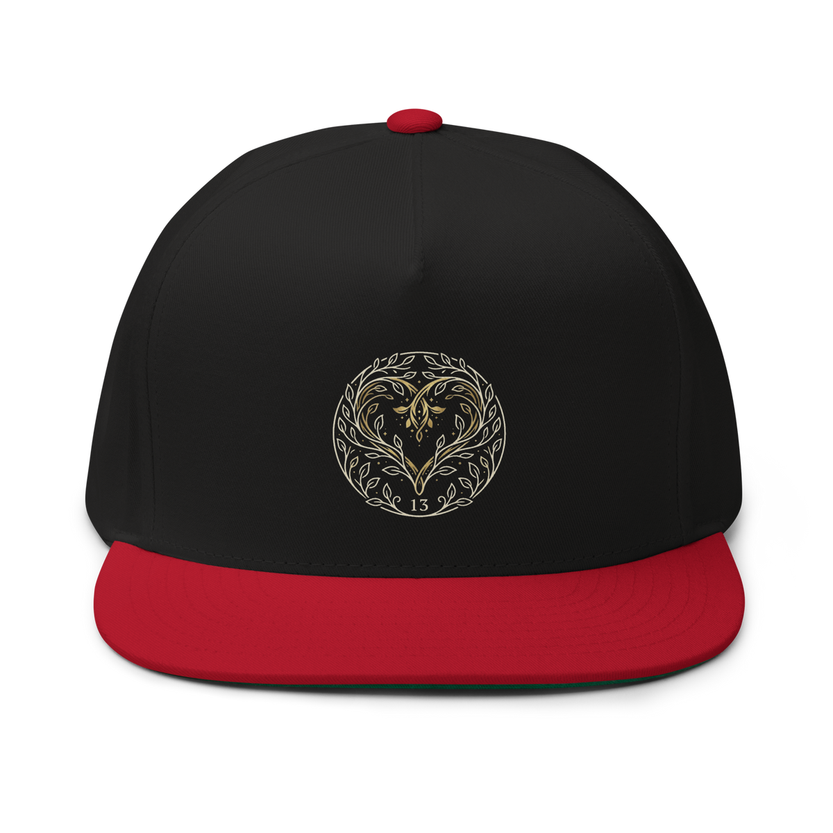 EMETH™ 13 Ahava — Casquette Lev Echad - Noir / Rouge - EMETH