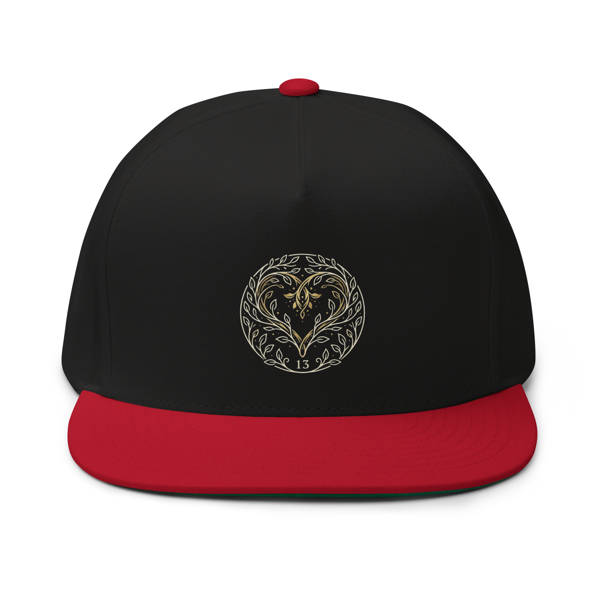 EMETH™ 13 Ahava — Casquette Lev Echad - Noir / Rouge - EMETH