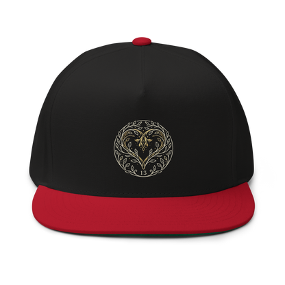 EMETH™ 13 Ahava — Casquette Lev Echad - Noir / Rouge - EMETH