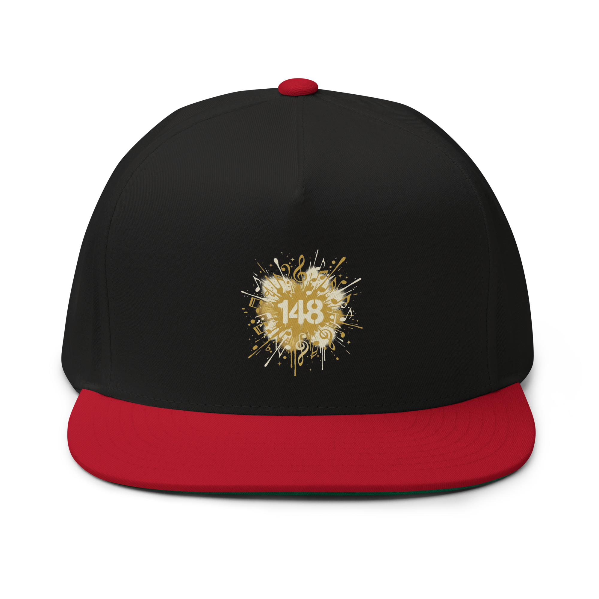 EMETH™ AZAMRA 148 — Casquette - Noir / Rouge - EMETH