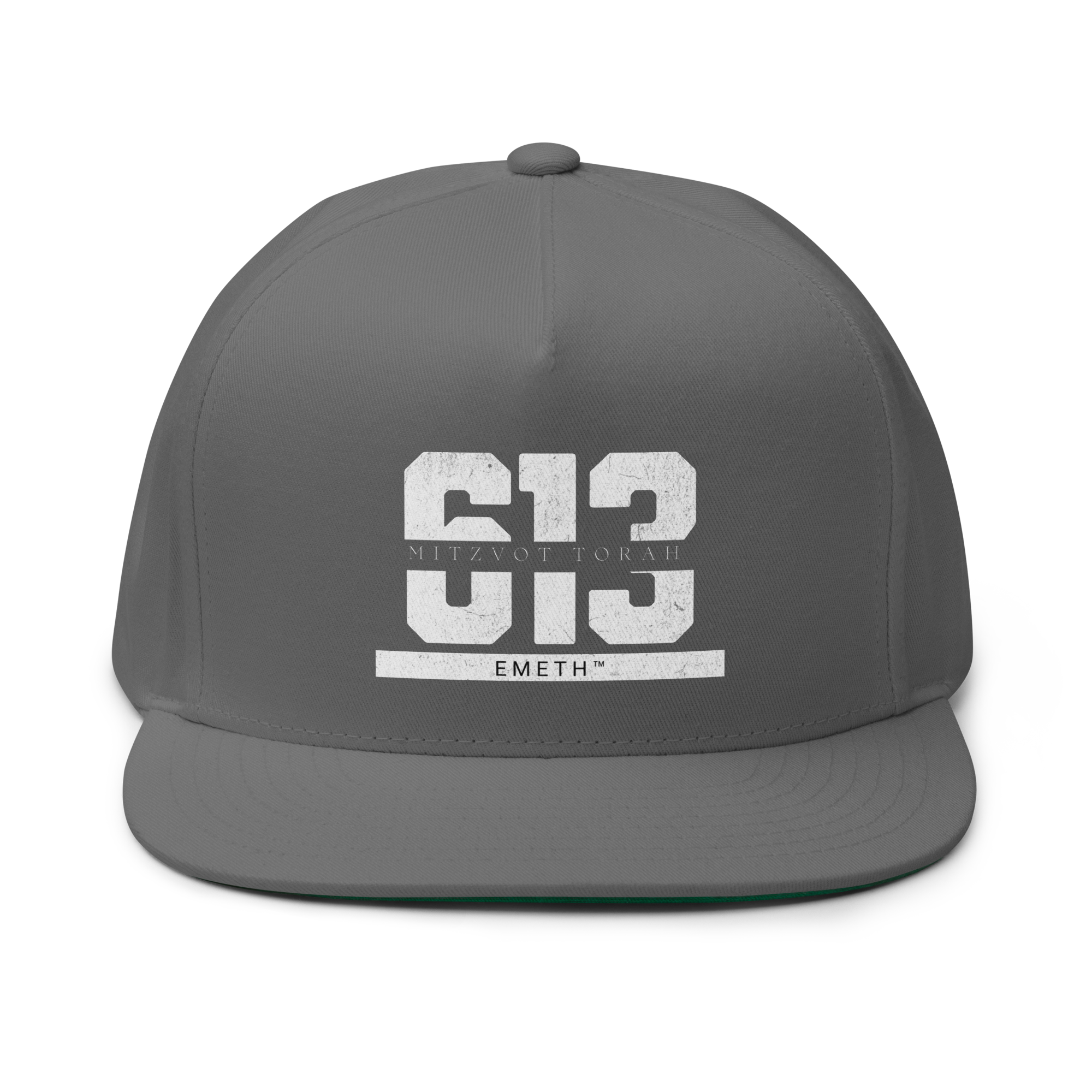 EMETH™ 613 Mitzvot Torah Cap - Gris - EMETH