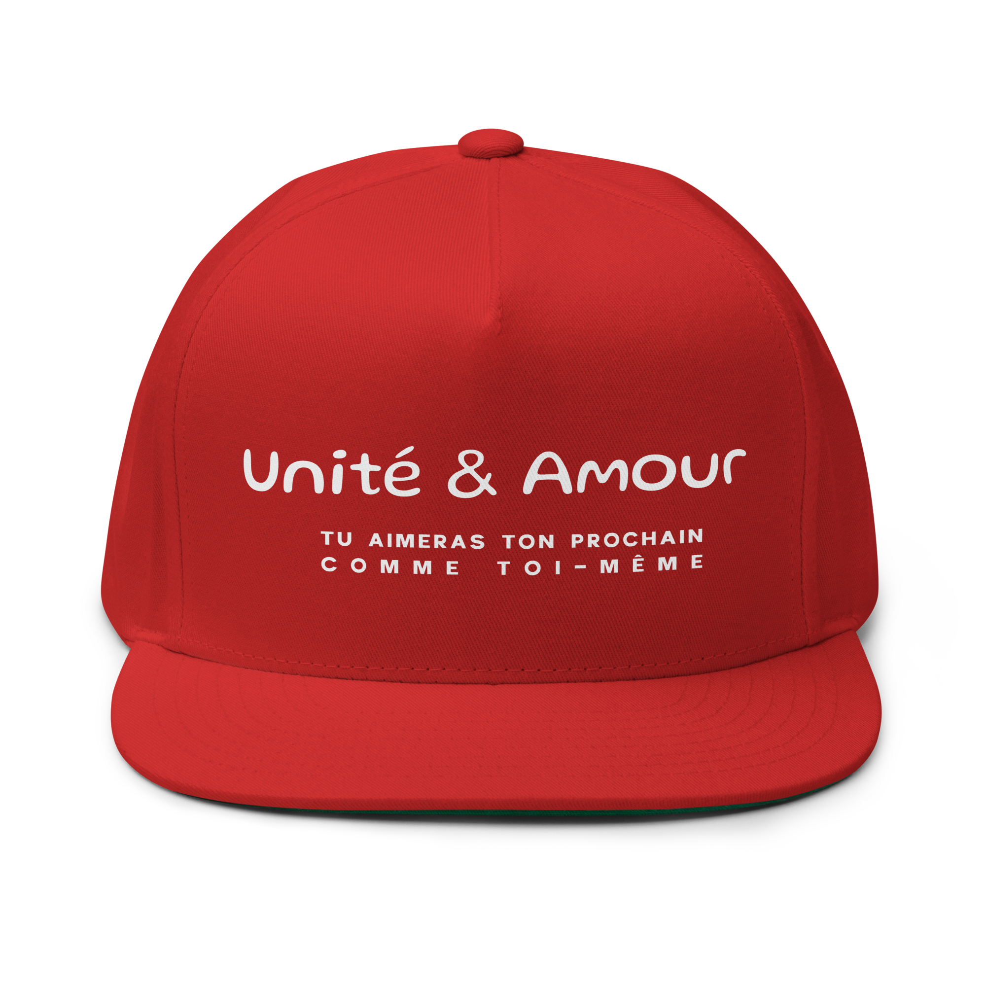 EMETH™ Unité & Amour Premium Cap - Rouge - EMETH