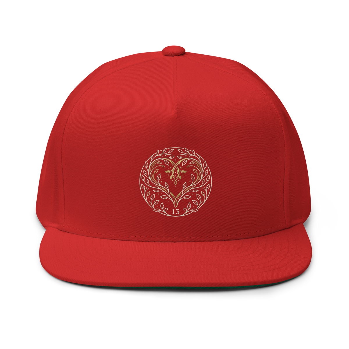 EMETH™ 13 Ahava — Casquette Lev Echad - Rouge - EMETH