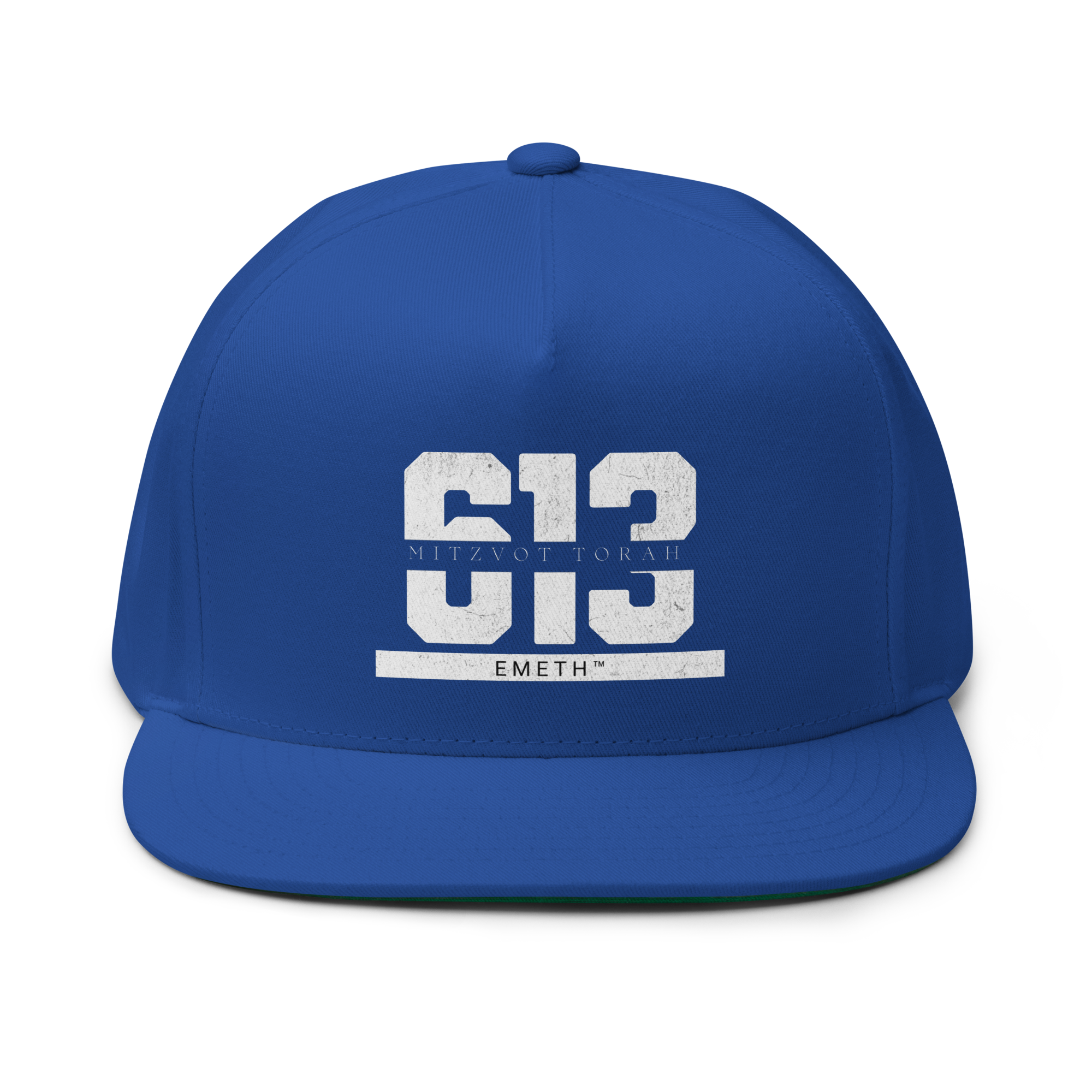 EMETH™ 613 Mitzvot Torah Cap - Bleu Roi - EMETH