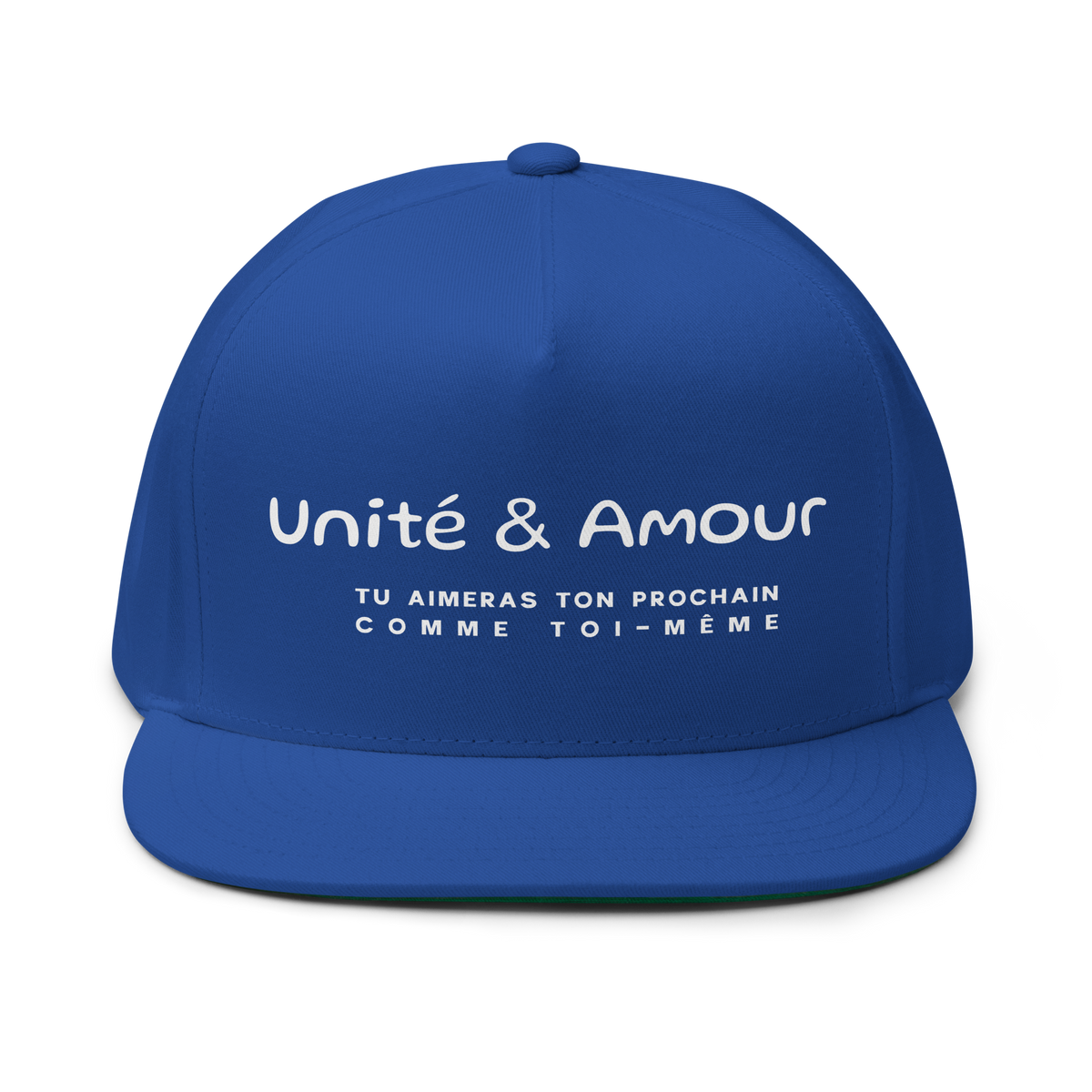 EMETH™ Unité & Amour Premium Cap - Bleu Roi - EMETH