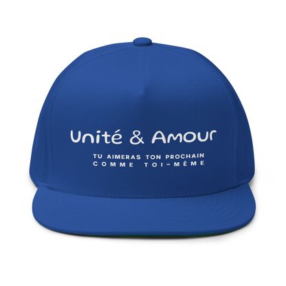 EMETH™ Unité & Amour Premium Cap - Bleu Roi - EMETH
