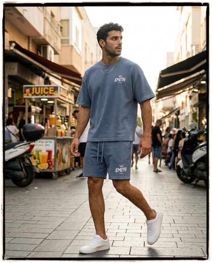 EMETH Essential Washed Shorts