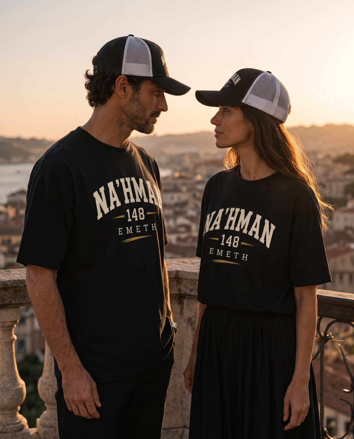 T-shirt Oversize Premium NA'HMAN 148 – 250 GSM | EMETH