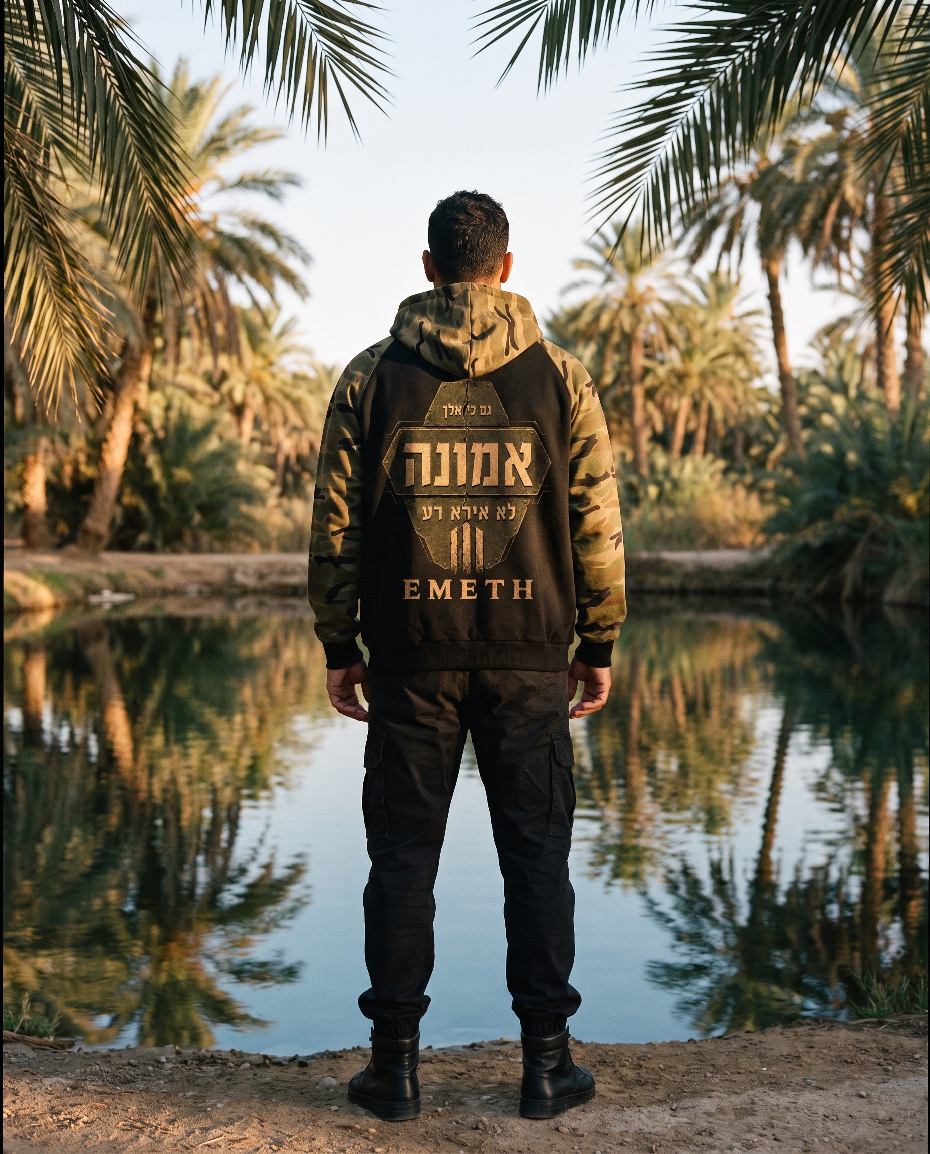 Hoodie EMETH Emouna | Sweat Premium 410G