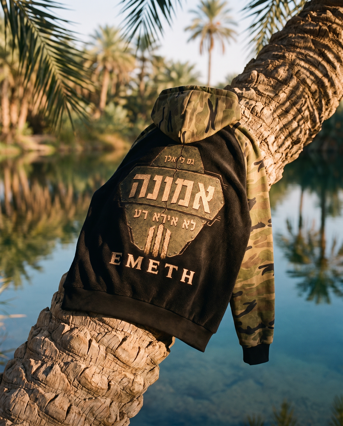 Hoodie EMETH Emouna | Sweat Premium 410G